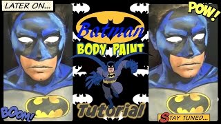 Batman Body Paint Tutorial (Collab with CCosmetic Chaos)