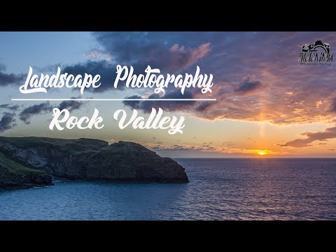 Epic sunset colours/ landscape photography/ rock valley