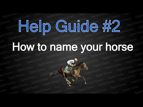 How to name your horse | Help Guide #2 ✅