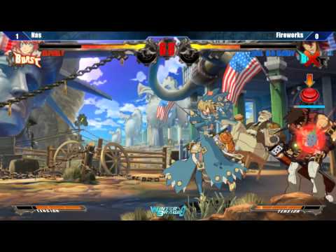 GGXrd Pools @ Winter Brawl 9 - Nas (Elphelt) vs Fireworks (Sol) [720p/60fps]