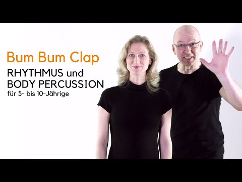 Bum Bum Clap - Rhythmus und Body Percussion für 5- bis 10-Jährige ISBN 9783950383317