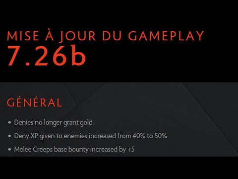 Mini Analyse Patch 7.26B