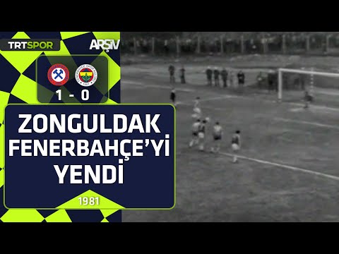 Zonguldakspor - Fenerbahçe: 1-0 (1980-81 sezonu) Zonguldak, Fenerbahçe'yi yendi