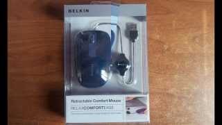 Belkin Retractable Comfort Mouse - відео 2