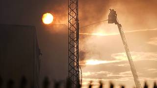 Großbrand in Recyclingzentrum im Südosten Londons