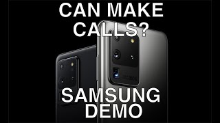 What is Samsung Live Demo Unit? Real phone or dummy one?