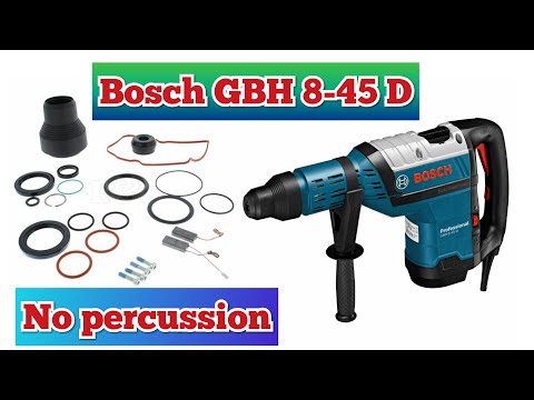 Restoration Bosch Rotary Hammer GBH 8-45 D no percussion