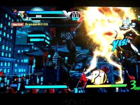 Ultimate Marvel vs Capcom 3 - brandonwifi3g vs THE-KZA