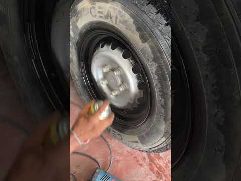 Scorpio s3 Wheel Rim Black Spray Paint