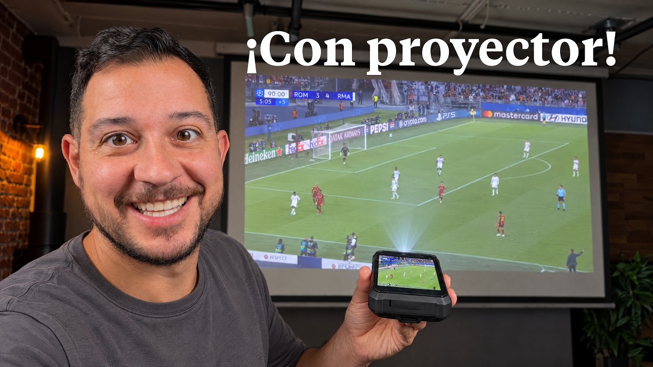 Tank 5 Pro, el móvil rugged con PROYECTOR 2K 🤯