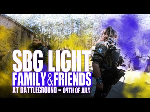This was MY SBG Magfed Big Game Light at Battleground |  B-Roll + Ambience
