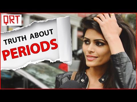 Girls about PERIODS Facts | TRUTH about Menstruation and PMSing | Quick Reaction Team Video