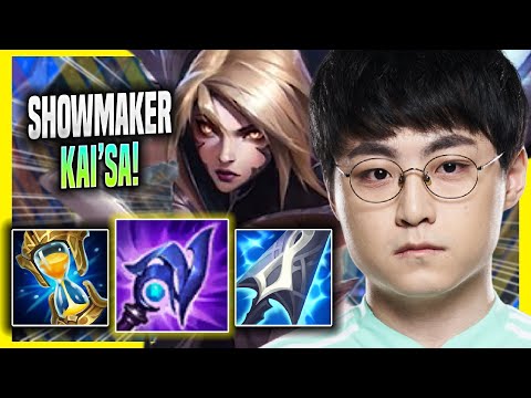 SHOWMAKER IS SO CLEAN WITH KAI'SA! - DK ShowMaker Plays Kai'sa MID vs Galio! | Season 2022