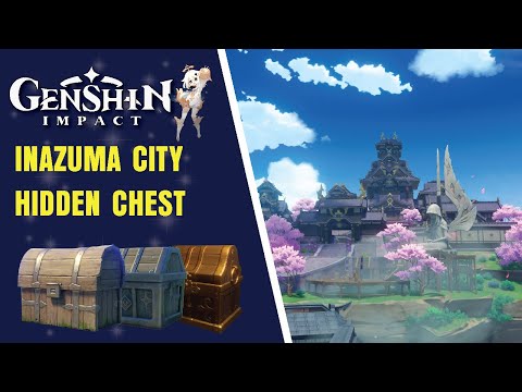 14 Hidden Chest in Inazuma City - Genshin Impact