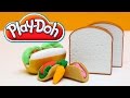 Playdoh Sandwich How to Make sandwich by Unboxingsurpriseegg