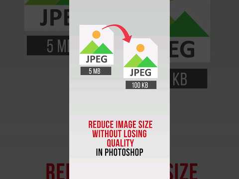 How to reduce image size without losing quality photoshop #photoshop #photoshoptutorial #designer