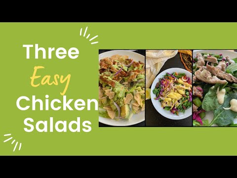 3 Healthy Chicken Salads for Weight Loss (Paleo, AIP, Whole30)