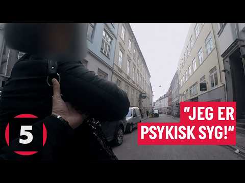 Kvindelig butikstyv prøver at stikke af fra Anders | Fra arkivet: Strøgvagterne | Kanal 5 Danmark