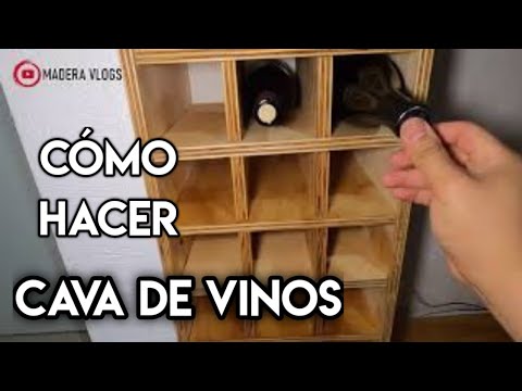 Cómo hacer una cava de vinos | botellero