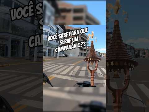 Campanario! Ja conhecia? sabia para que serve? #curiosidades #motovlog #cultura