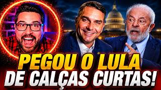 Flávio Pega Lula de Calças curtas e Governo vai isso às pressas