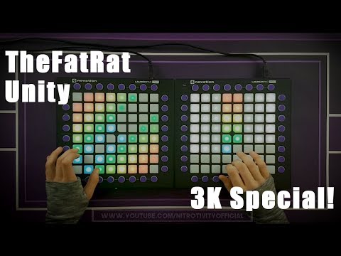 TheFatRat // Unity // Dual Launchpad PRO Cover // 3K Special
