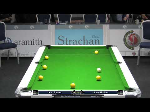 2019 Men's Premier League - Session 10 - Karl Sutton v Sam Bircher