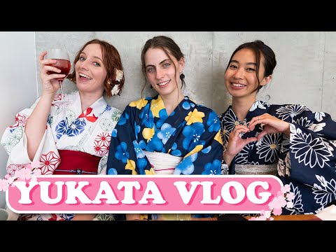 穿著日本浴衣過夏日 (Wearing Japanese Yukata For A Summer's Day)