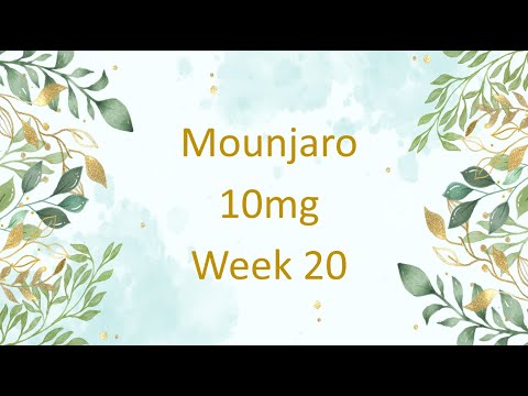Mounjaro UK – Woche 20 – 10 mg – Monatliche Messungen und Erfolge ohne Waage
