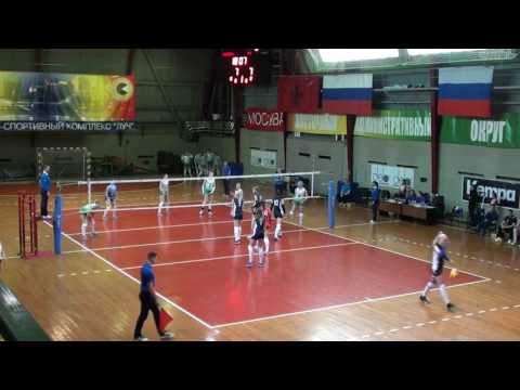 Classic volleyball RUSSIA League B 2017 Luch (Moscow) - Severyanka 2 (Cherepovets)