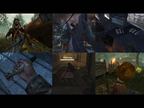 WAW ZOMBIES - CUT WEAPONS