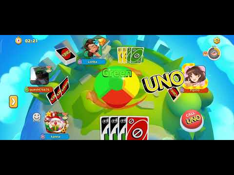 UNO Match Win With 3 +4 Wild Cards