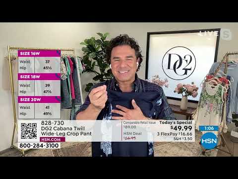 HSN | DG2 by Diane Gilman Fashions 29th Anniversary 05.14.2023 - 04 PM