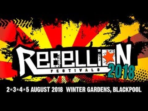 Rebellion Festival Promo 2018