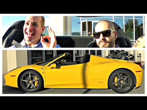 Ferrari 458 Spider - Review and Test Drive in 4K Ultra HD - by John D. Villarreal