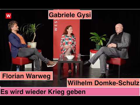 Es wird wieder Krieg geben: Wilhelm Domke Schulz, Florian Warweg und Gabriele Gysi Video-Thumbnail von YouTube