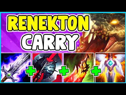 HOW TO PLAY RENEKTON TOP & SOLO CARRY In Season 10 | Renekton Guide S10 - League Of Legends