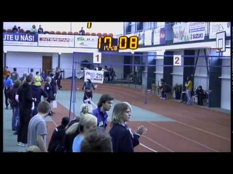 Šárka Jiroušová a národní halový rekord 17:08