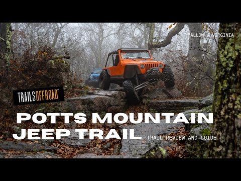 Virginia's Potts Mountain Jeep Trail