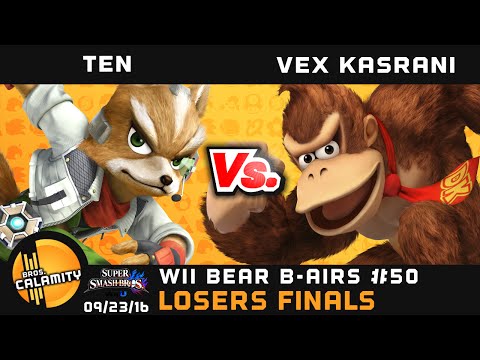 WBB #50 | Ten (Fox) vs Vex Kasrani (DK) - Losers Finals - Smash Wii U - Singles