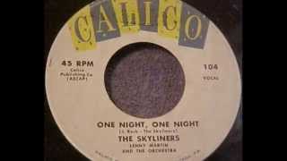 The Skyliners - One Night, One Night