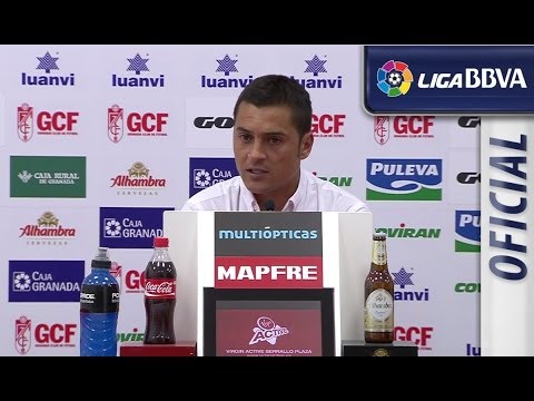 Press Conference Francisco Rodríguez after Granada CF (0-2) UD Almería - HD