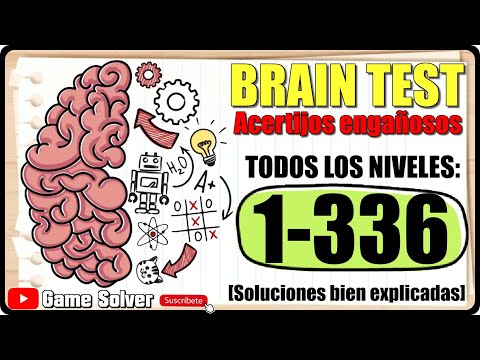 𝐁𝐑𝐀𝐈𝐍 𝐓𝐄𝐒𝐓: Acertijos Engañosos || TODOS LOS NIVELES 1-336 [2021] NUEVO!!!