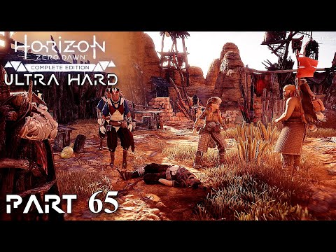 Horizon Zero Dawn Let's Play ULTRA HARD Pt 65 Bandit Camp - Gatelands & Corrupted Zone (Lvl 20) PS5