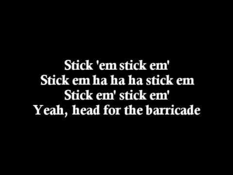 Limp Bizkit- Head for the Barricade lyrics