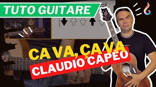 CA VA, ÇA VA - CLAUDIO CAPÉO – Tuto Guitare