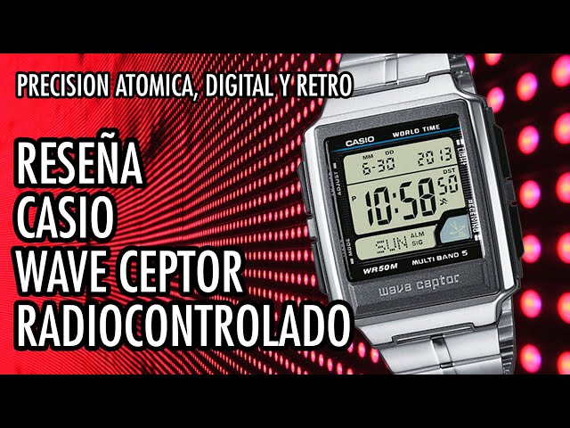 Vídeo relacionado con Casio Radio Controlled WV-58R-1AEF Reloj de Pulsera para hombres