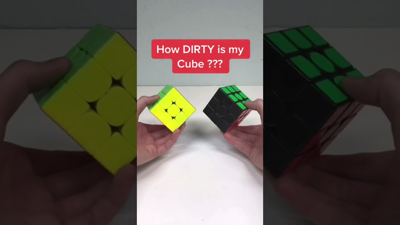 Watch video This is a sign to clean your Rubik’s Cube…. 🤢 Now This is a sign to clean your Rubik’s Cube…. 🤢