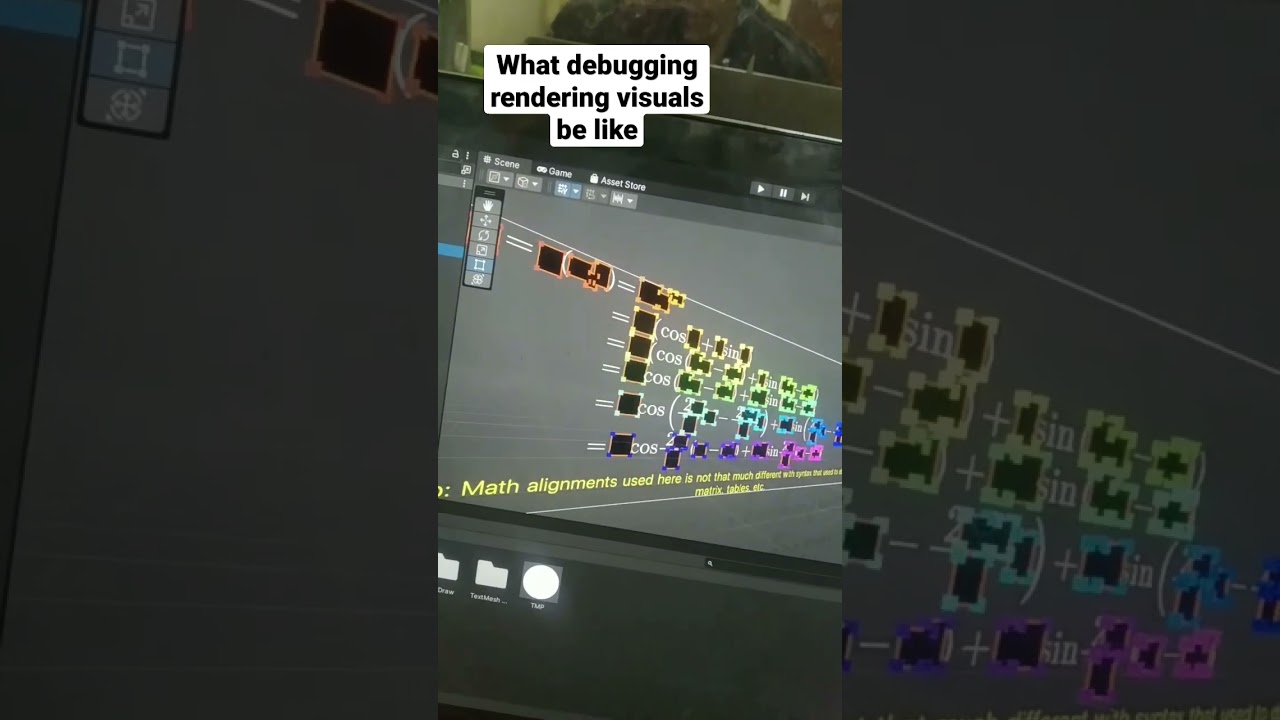 Me at another day debugging TEXDraw using my own-made tool 