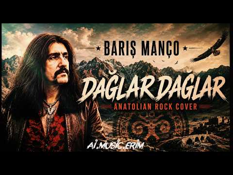 BARIŞ MANÇO  – DAĞLAR DAĞLAR ANATOLİAN ROCK COVER @Ai.Music.Erim.1